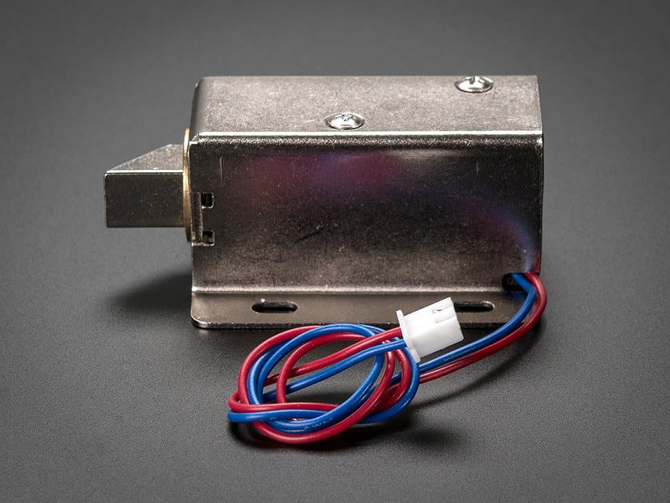 Lock-style Solenoid - 12VDC — image 1