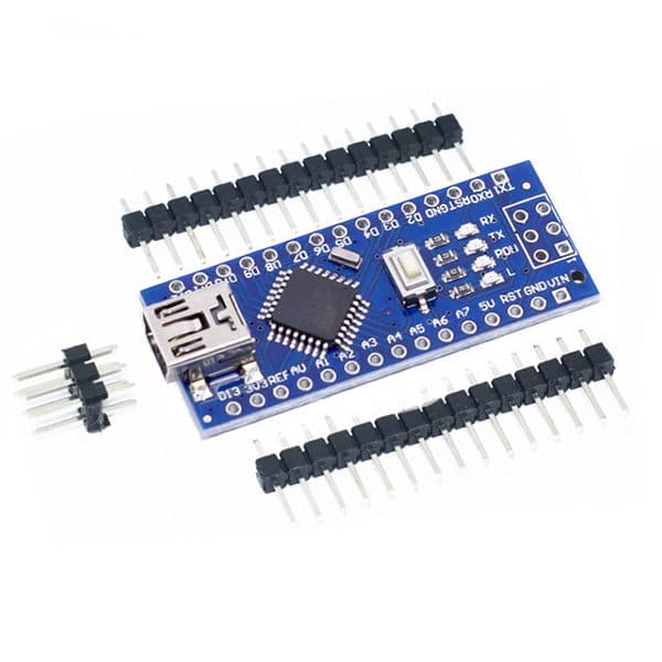 Arduino Nano V3.0 with Mini USB Cable (Compatible) — image 1