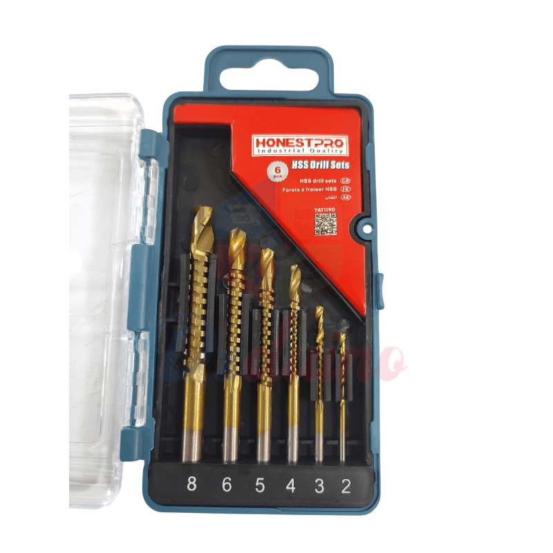 HSS drill bit 6 pcs yat h pro — image 1