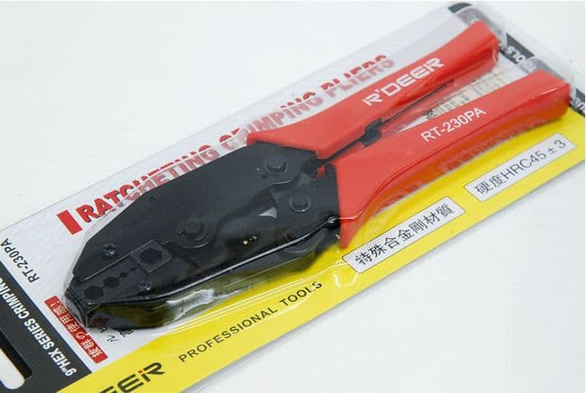 RATCHETING CRIMPING PLIERS RT-230PA — image 1