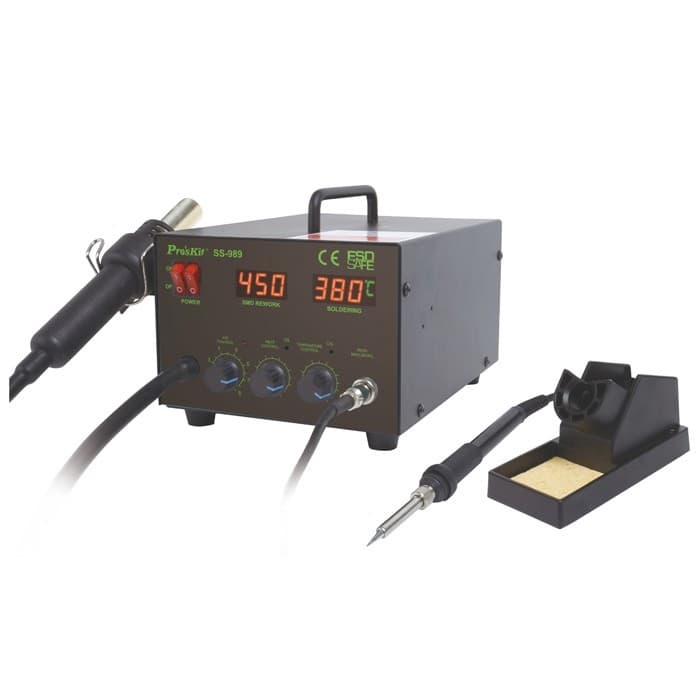 Proskit SS-989H, SMD Hot Air Soldering Rework Station — image 1