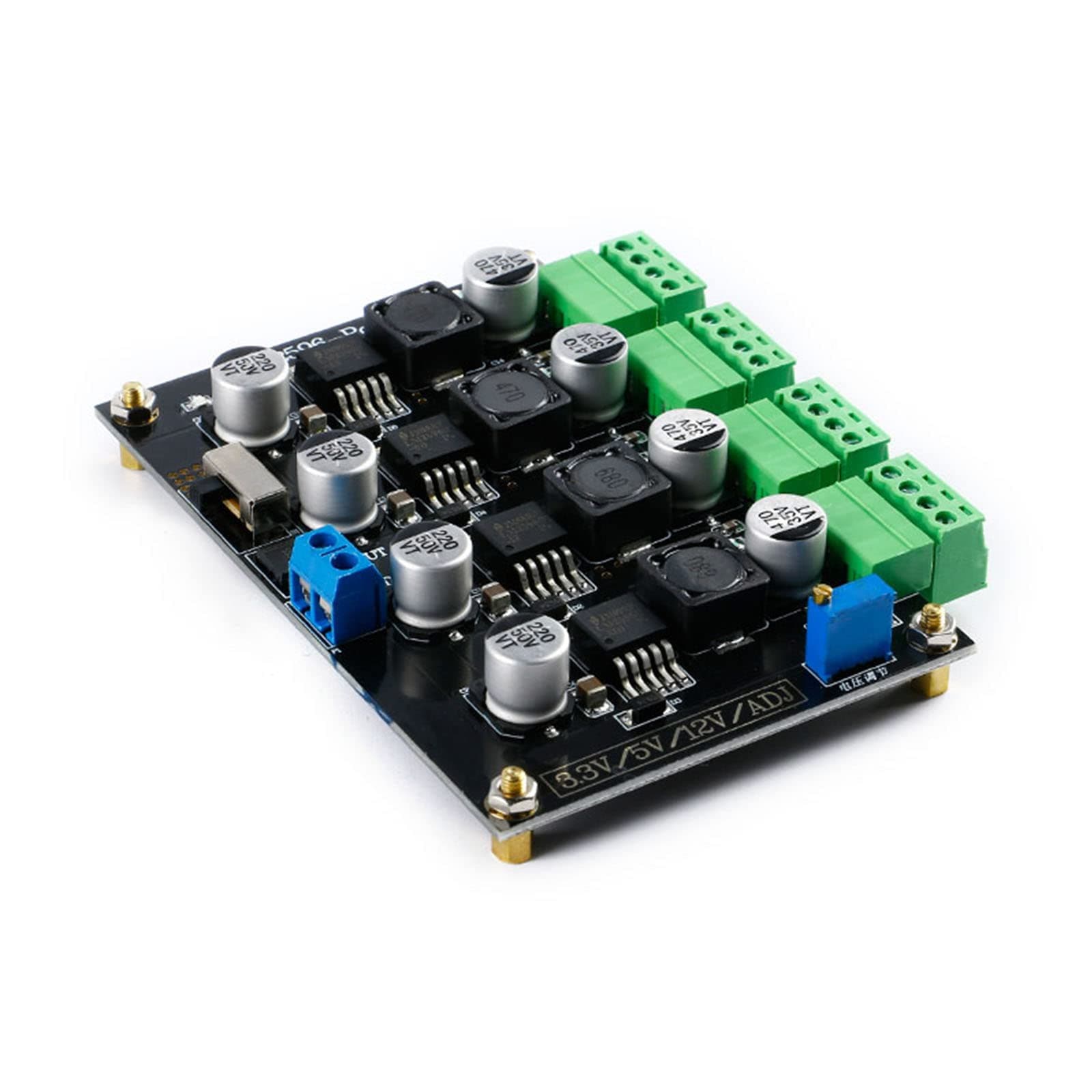 LM2596 Multi-Channel Switching 3.3V/5V/12V/ADJ Buck Converter DC-DC Step-Down — image 1