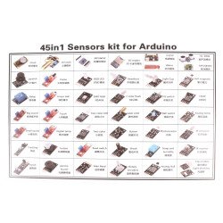 KIT CAPTEUR 45 EN 1 POUR ARDUINO KIT CAPTEUR 45 EN 1 POUR ARDUINO