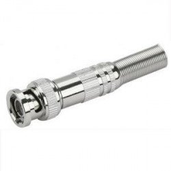 BNC mâle à sertir connecteur pour câble coaxial KX6/ RG59 BNC mâle à sertir connecteur pour câble coaxial KX6/ RG59