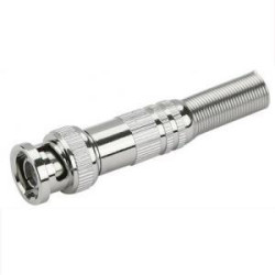 BNC mâle à sertir connecteur pour câble coaxial KX6/ RG59 BNC mâle à sertir connecteur pour câble coaxial KX6/ RG59