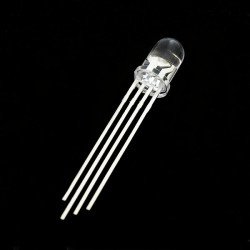 LED RGB  anode commune 4-PINS F5 5MM LED RGB  anode commune 4-PINS F5 5MM