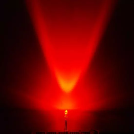 719/100# 100pcs LED Bi-color Anode Commune 3mm Blanc Chaud Rouge - Idéal Digital - Foto 5