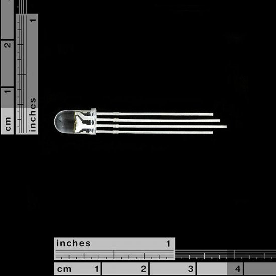 LED RGB  anode commune 4-PINS F5 5MM