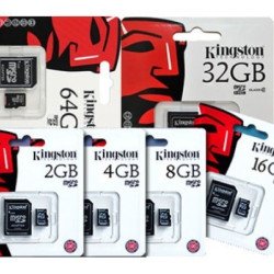 Carte mémoire microSDHC 8GB