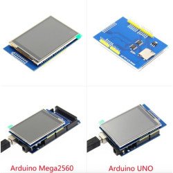 2.8INCH TFT LCD Shield Ecran Tactile Avec Port Cart SD  2.8INCH TFT LCD Shield Ecran Tactile Avec Port Cart SD