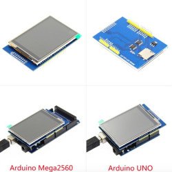 2.8INCH TFT LCD Shield Ecran Tactile Avec Port Cart SD  2.8INCH TFT LCD Shield Ecran Tactile Avec Port Cart SD