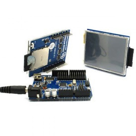 2.8" TFT LCD Touch Display Shield With SD Card