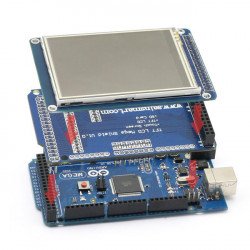 Afficheur TFT LCD 3.2 Pouce Display, SD Card Shield Compatible Avec Arduino® Mega Afficheur TFT LCD 3.2 Pouce Display, SD Card Shield Compatible Avec Arduino® Mega