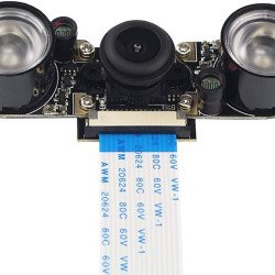 5MP Night Vision Camera for Raspberry Pi OV5647 160° 5MP Night Vision Camera for Raspberry Pi OV5647 160°