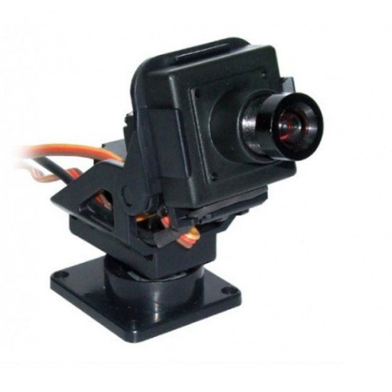 FPV Nylon Pan & Tilt Kit (Without Servo) FPV Nylon Pan & Tilt Kit (Without Servo)