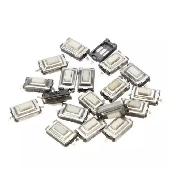SMD PCB tactile bouton poussoir 2 broches 6 x 3.5 x 2.5 mm