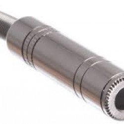 Métal 6.35 mm femelle 1/4 " stéréo jack socket connecteur Métal 6.35 mm femelle 1/4 " stéréo jack socket connecteur