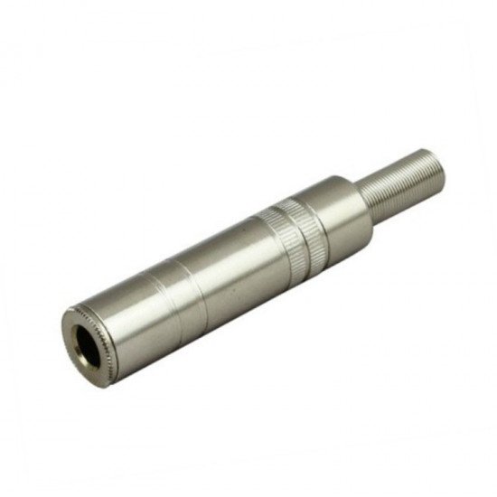 Métal 6.35 mm femelle 1/4 " stéréo jack socket connecteur