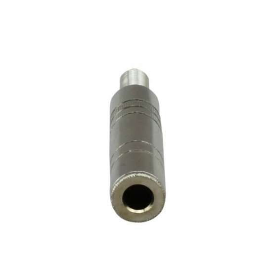 Métal 6.35 mm femelle 1/4 " stéréo jack socket connecteur