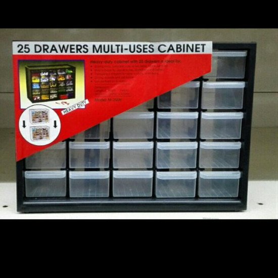 25 Tiroirs Multi-Usages Cabinet