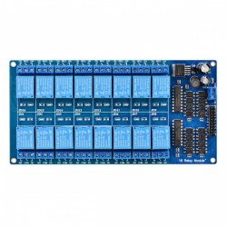 Module relais 12V DC 16 canaux  Module relais 12V DC 16 canaux