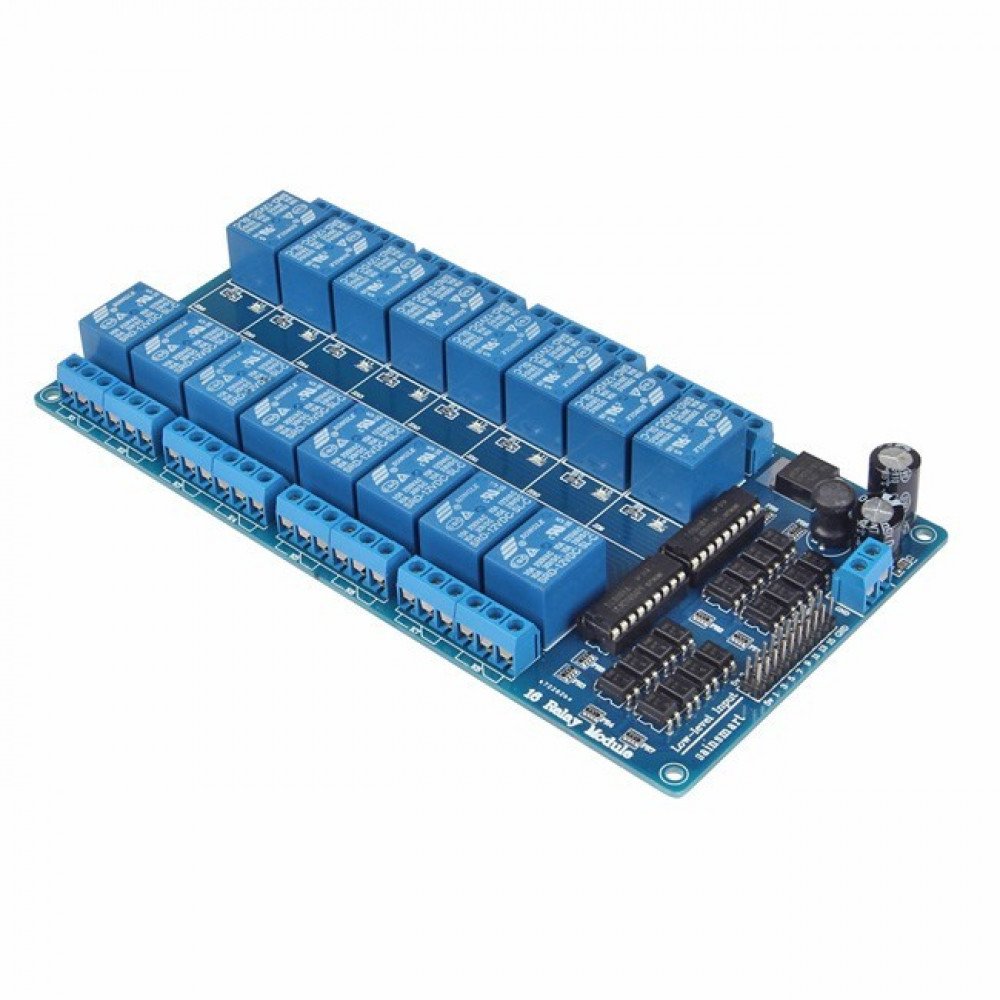 16-Channel 5V Relay Module