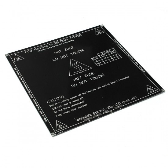 Plaque chauffante RepRap 3D Imprimante 12 V 24 V