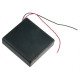 Battery Holder - 4xAA Square with cover