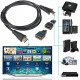 3 In 1 HDMI TO Mini HDMI + Micro HDMI Adapter Cable 1.5M 3 In 1 HDMI TO Mini HDMI + Micro HDMI Adapter Cable 1.5M