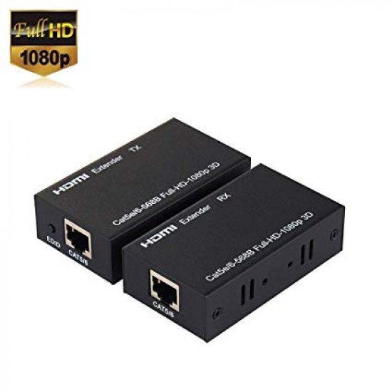 HDMI Super Extension par CAT-6e 60 Metre