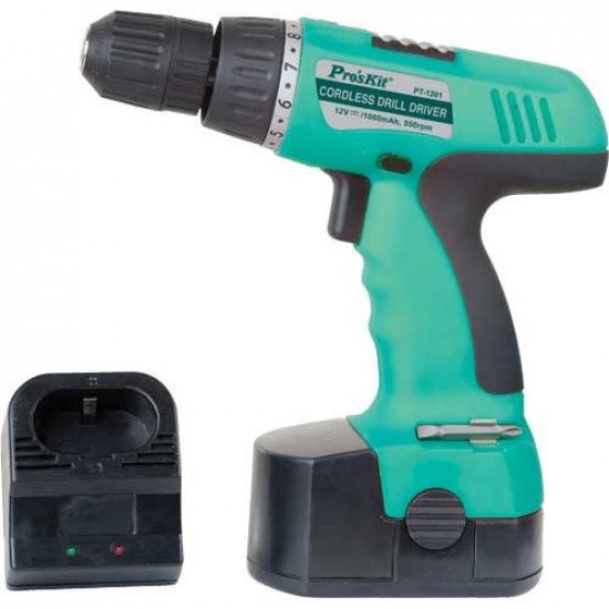 Proskit Cordless Drill Driver 12V PT-1201F Proskit Cordless Drill Driver 12V PT-1201F