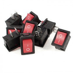 2 Pin SPST Interrupteur À Bascule AC 6A/250 V AC 10A/125 V 2 Pin SPST Interrupteur À Bascule AC 6A/250 V AC 10A/125 V