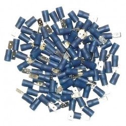 100 pcs Cosses électriques male 100 pcs Cosses électriques male