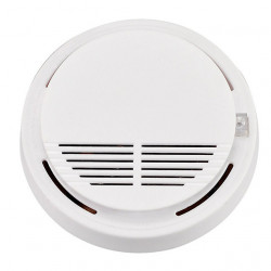 SS-168 Smart Wireless Détecteur de fumée (1 x 6F22) - Blanc