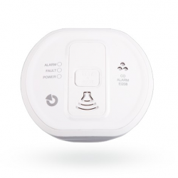 SS-168 Smart Wireless Détecteur de fumée (1 x 6F22) - Blanc