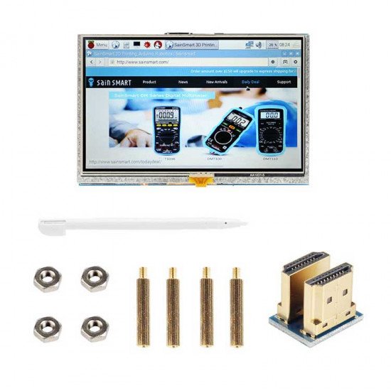 Ecran Tactile 5pouce 800x480 HDMI Pour Raspberry Pi Ecran Tactile 5pouce 800x480 HDMI Pour Raspberry Pi