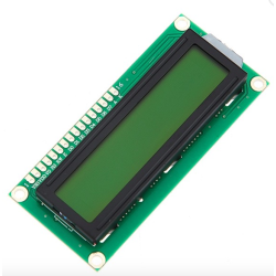1602 LCD avec lumière jaune 1602 LCD avec lumière jaune