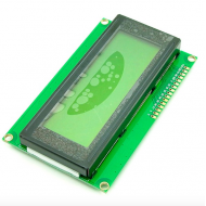 2004 2004A LCD avec lumière jaune