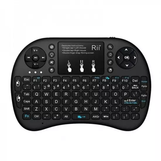 clavier sans fil mini 24g multi-fonctionnelle