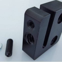 Ecrou de bloc anti-retour pour vis métrique 8mm Ecrou de bloc anti-retour pour vis métrique 8mm