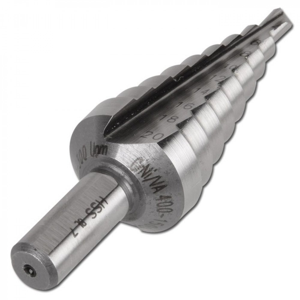 Step Drill Bit HSS 4-22 mm