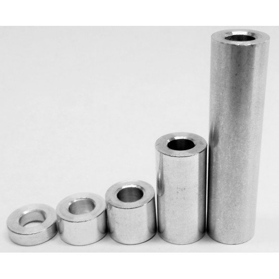 Intercalaires en aluminium - 6mm 
