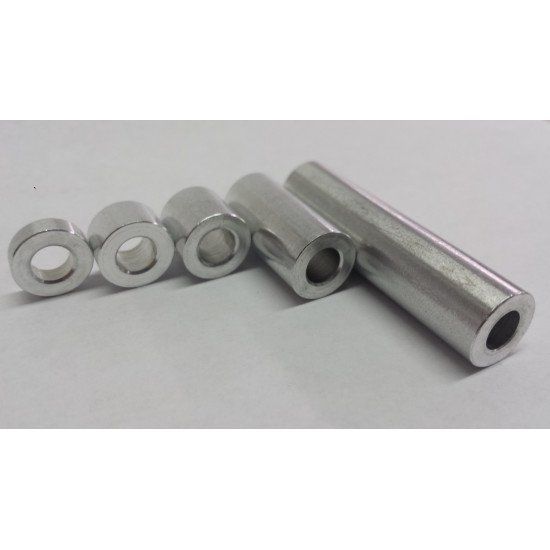 Intercalaires en aluminium - 9mm 