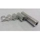 Intercalaires en aluminium - 9mm 