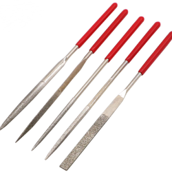 5pcs diamant poignée d'aiguille140X3mm 5pcs diamant poignée d'aiguille140X3mm
