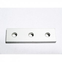 Plaque de jonction 3 trous Plaque de jonction 3 trous