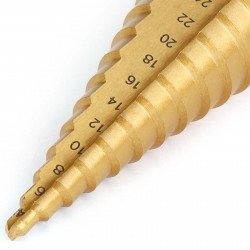 Mèche étagée HSS 4 - 32 mm  Mèche étagée HSS 4 - 32 mm