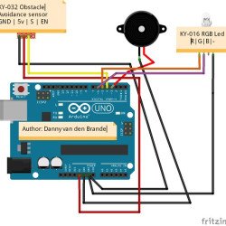 IR-08H Module de capteur d'évitement d'obstacle infrarouge