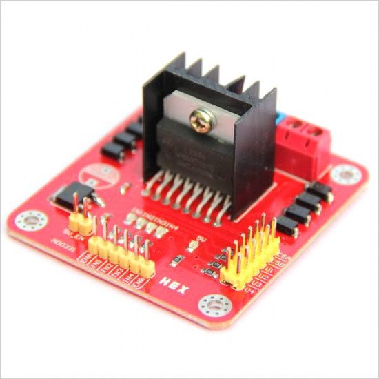L298N Pont H double module de commande du DC, Moteur pas à pas 