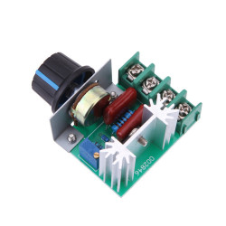 2000W 50V-220V Régulateur de tension réglable Contrôleur de vitesse du moteur AC PWM 2000W 50V-220V Régulateur de tension réglable Contrôleur de vitesse du moteur AC PWM
